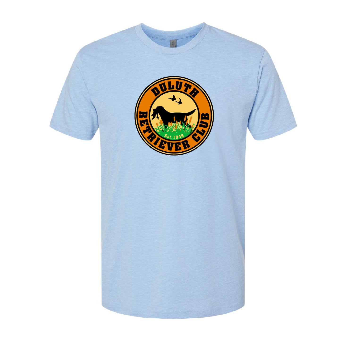 Duluth Retriever Club Unisex CVC Short Sleeve Crew (Full Front)