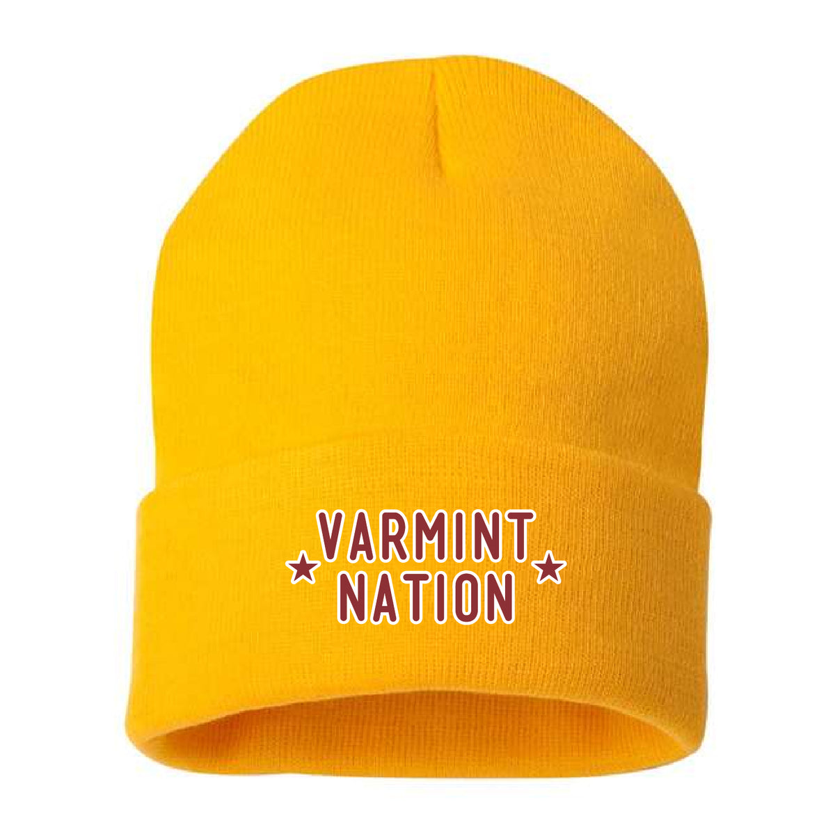 Varmint Nation Solid Cuffed Beanie