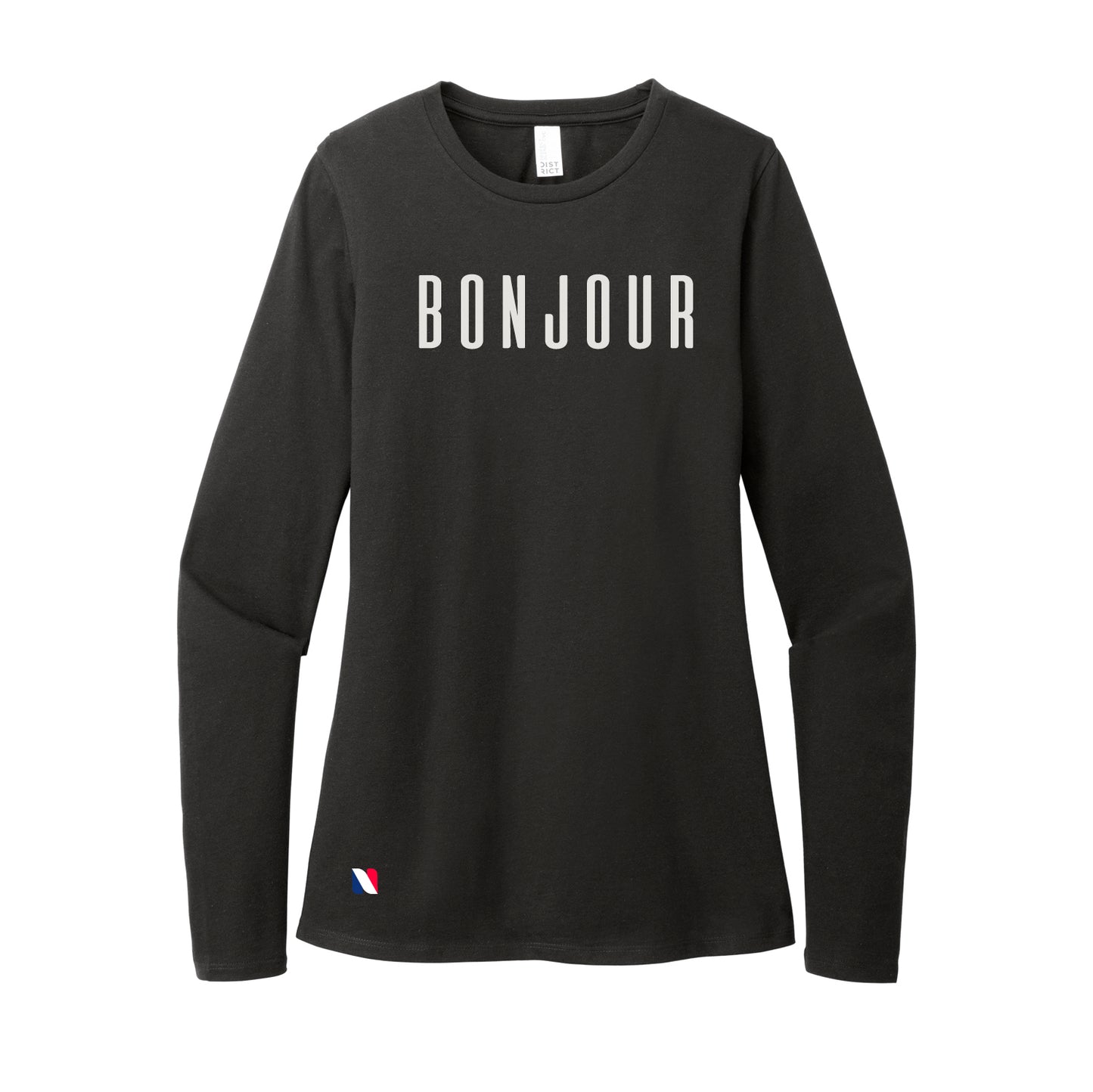 BONJOUR – Women’s Perfect Blend® CVC Long Sleeve Tee