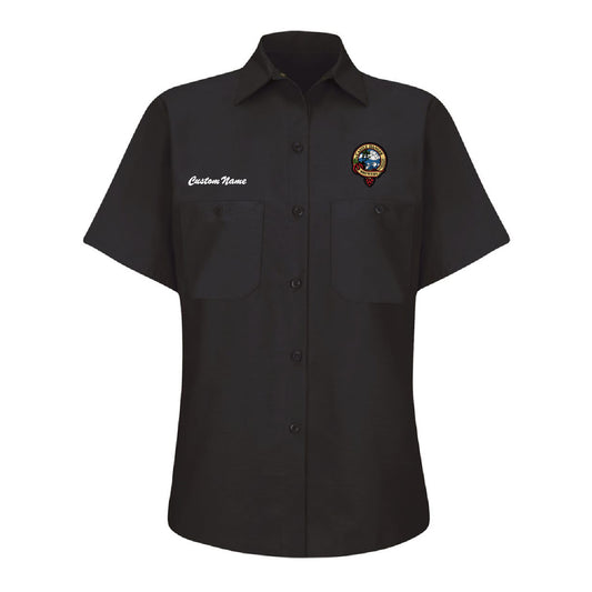 Castle Danger Brewing Wholesale Red Kap® Women's Short Sleeve Industrial Work Shirt