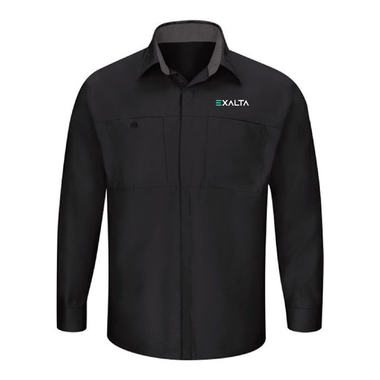 Exalta Men's Performance Plus Long Sleeve Shirt with OilBlok Technology