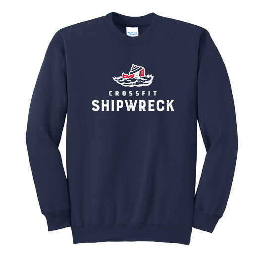 Crossfit Shipwreck Essential Fleece Crewneck Sweatshirt