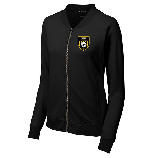 CEC FC Ladies Lightweight French Terry Bomber