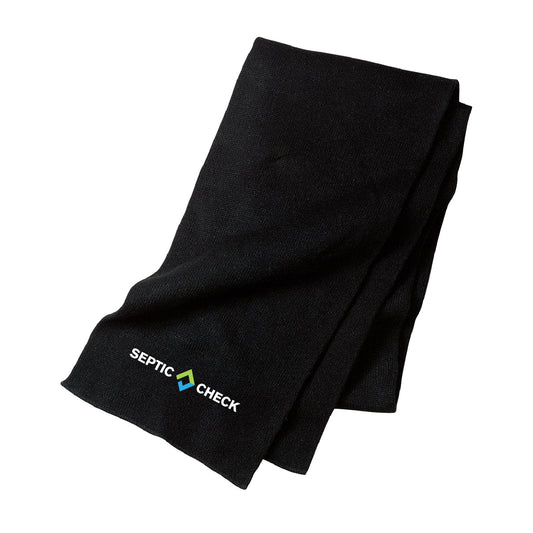 Septic Check Knitted Scarf