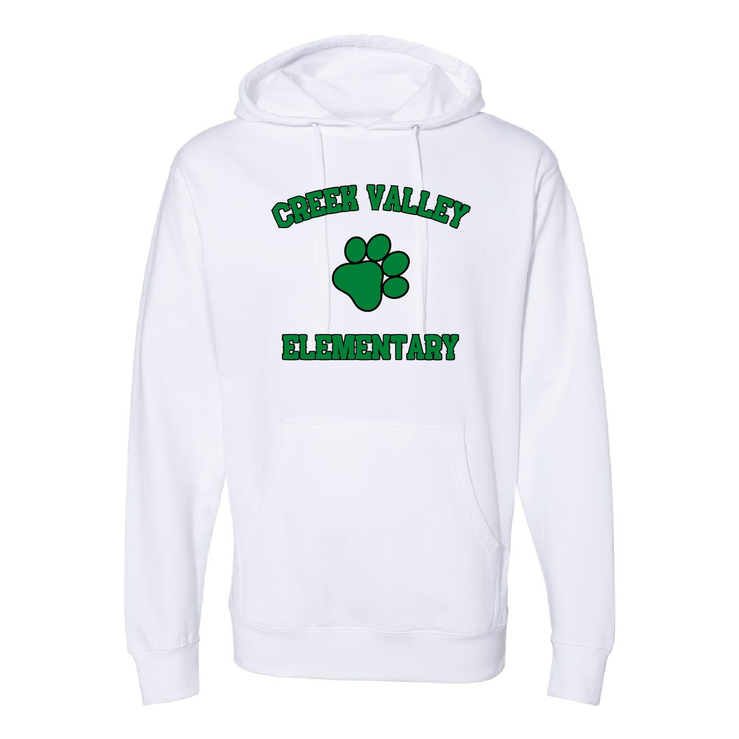 Creek Valley Elementary Unisex Midweight Hooded Sweatshirt Classic