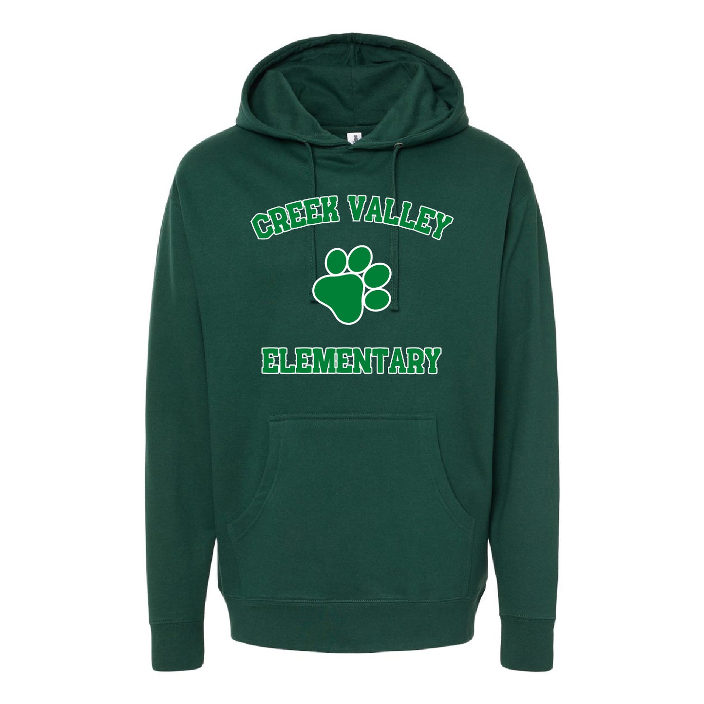 Creek Valley Elementary Unisex Midweight Hooded Sweatshirt Classic