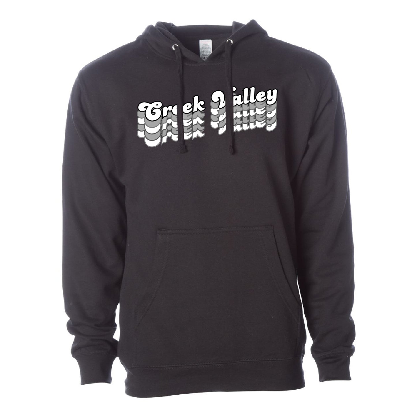 Creek Valley Elementary Unisex Midweight Hooded Sweatshirt Repeat