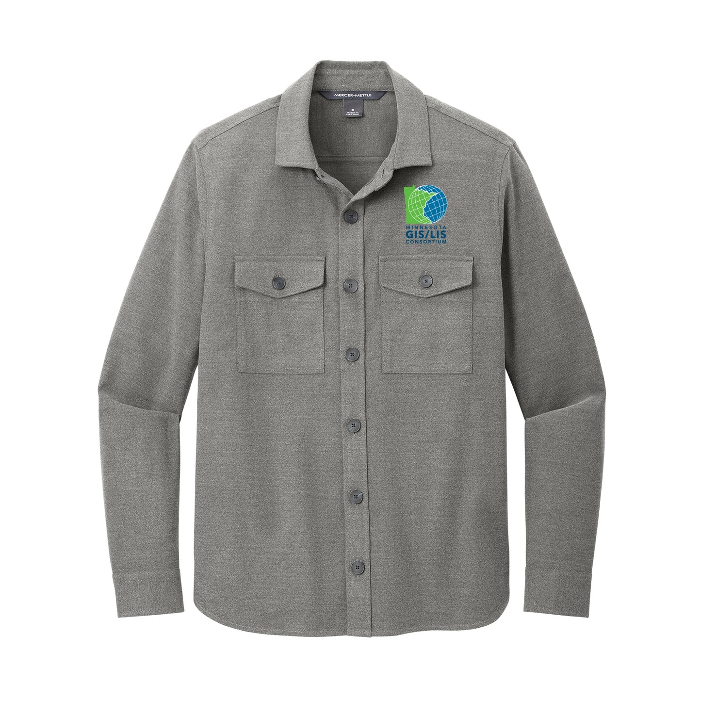 MN GIS/LIS Long Sleeve Twill Overshirt