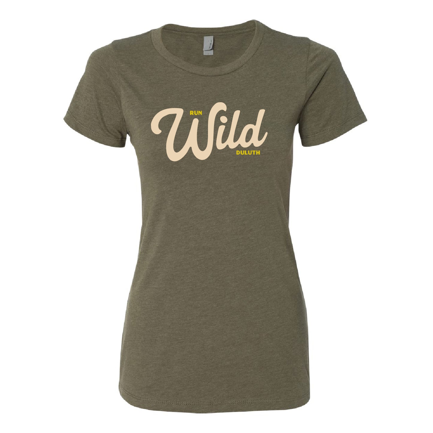 Run Wild Duluth Women's Soft Tee (Script)