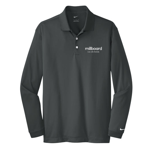 Millboard Nike Long Sleeve Dri-FIT Stretch Tech Polo
