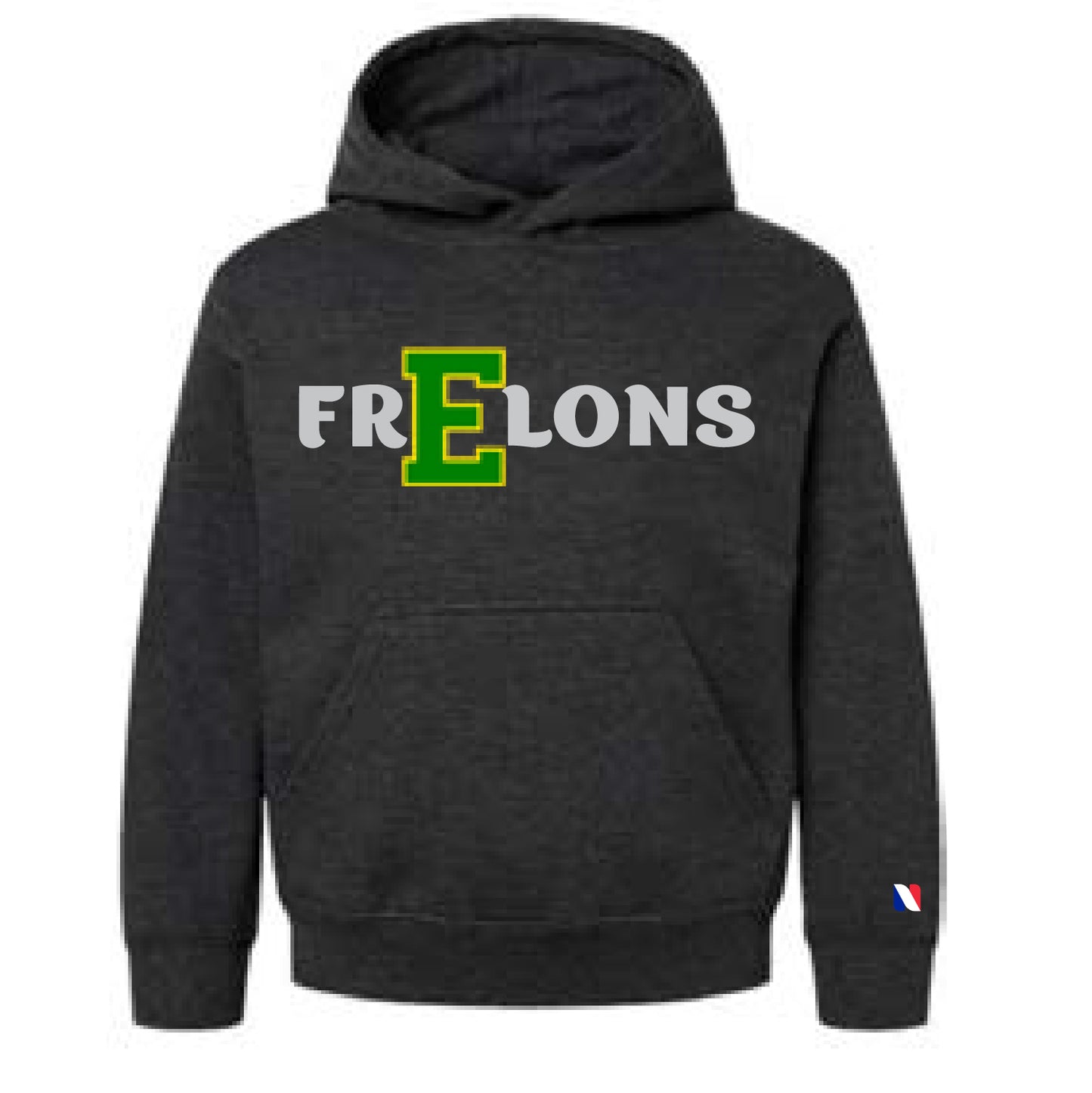 BLOCK E – YOUTH FLEECE HOODED SWEATSHIRT