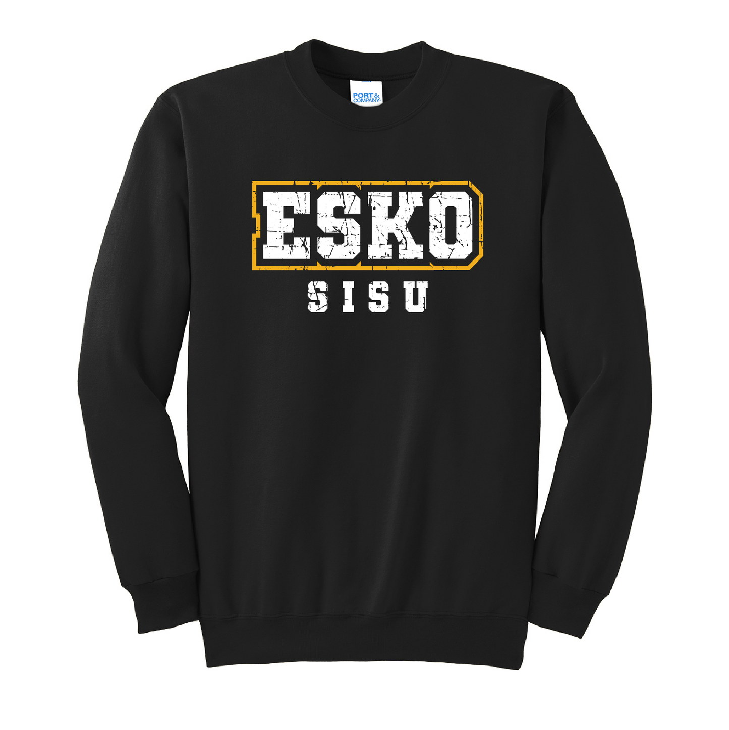 Esko Fall Sisu Soccer Essential Fleece Crewneck Sweatshirt TALL