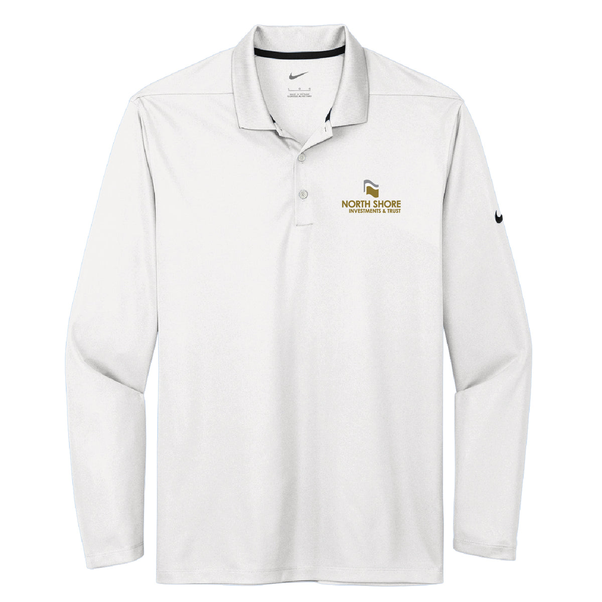 NSB Investments & Trust Nike Long Sleeve Dri-FIT Stretch Tech Polo