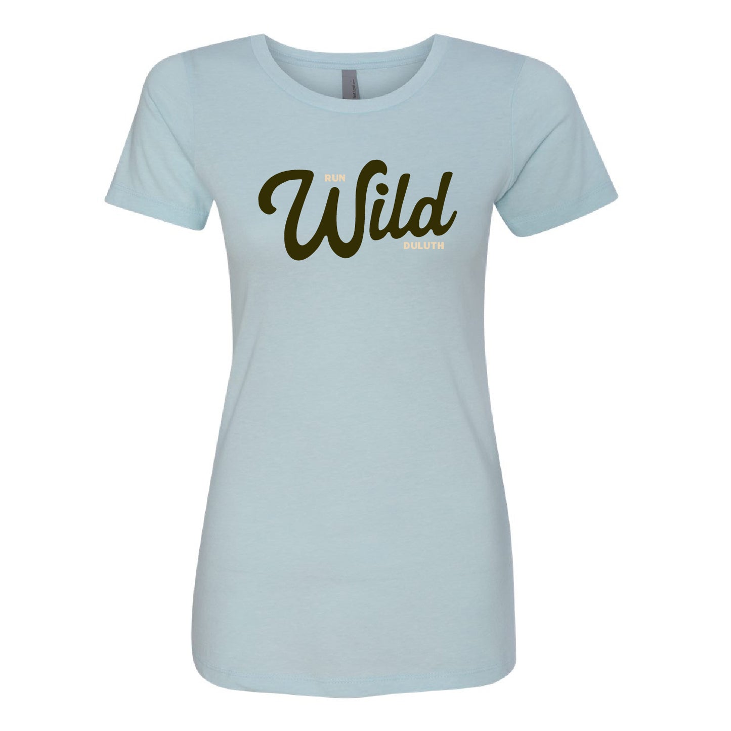 Run Wild Duluth Women's Soft Tee (Script)