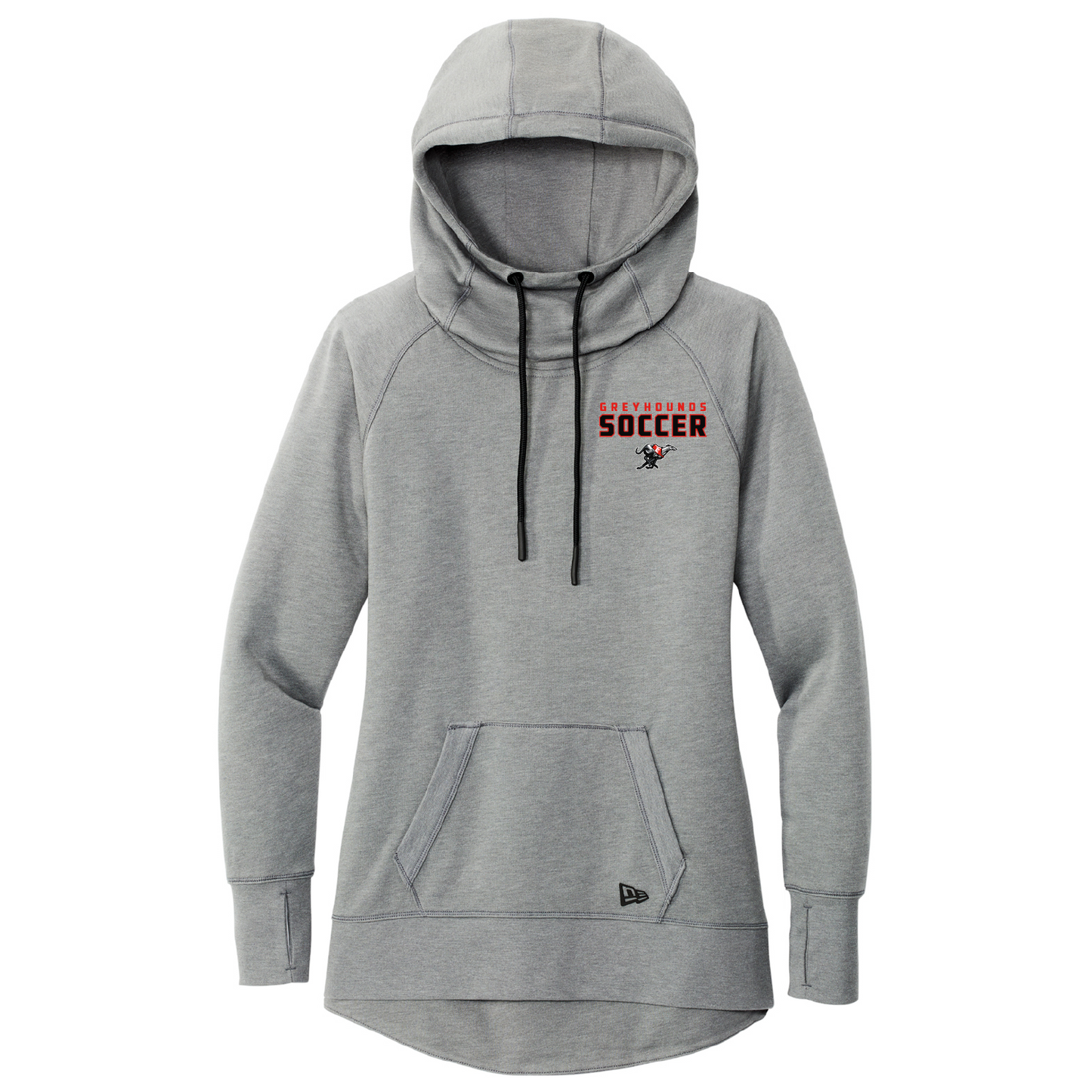 East Boys Soccer Ladies Tri-Blend Fleece Pullover Hoodie