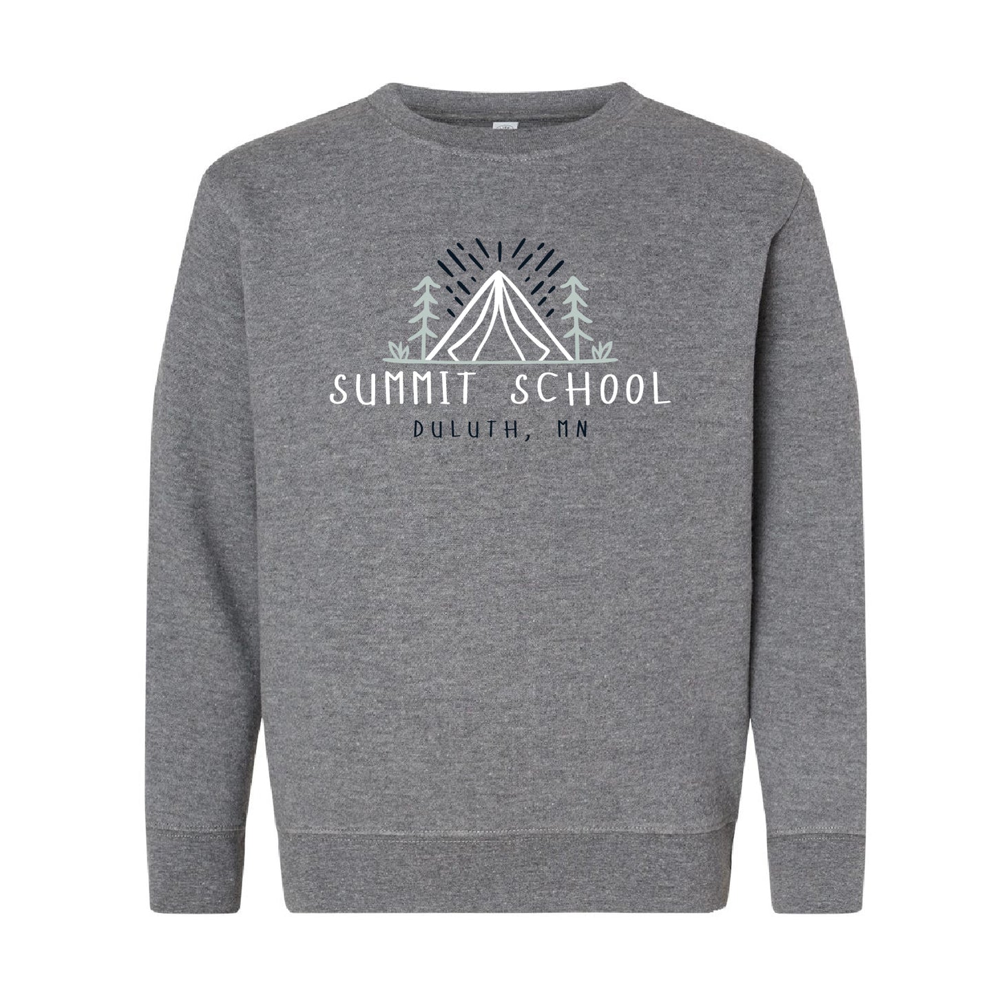 Summit School Youth Fleece Crewneck Sweatshirt