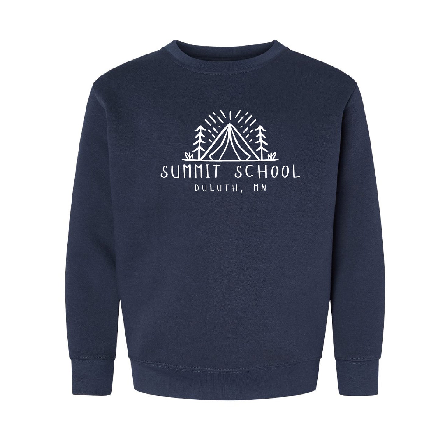 Summit School Youth Fleece Crewneck Sweatshirt