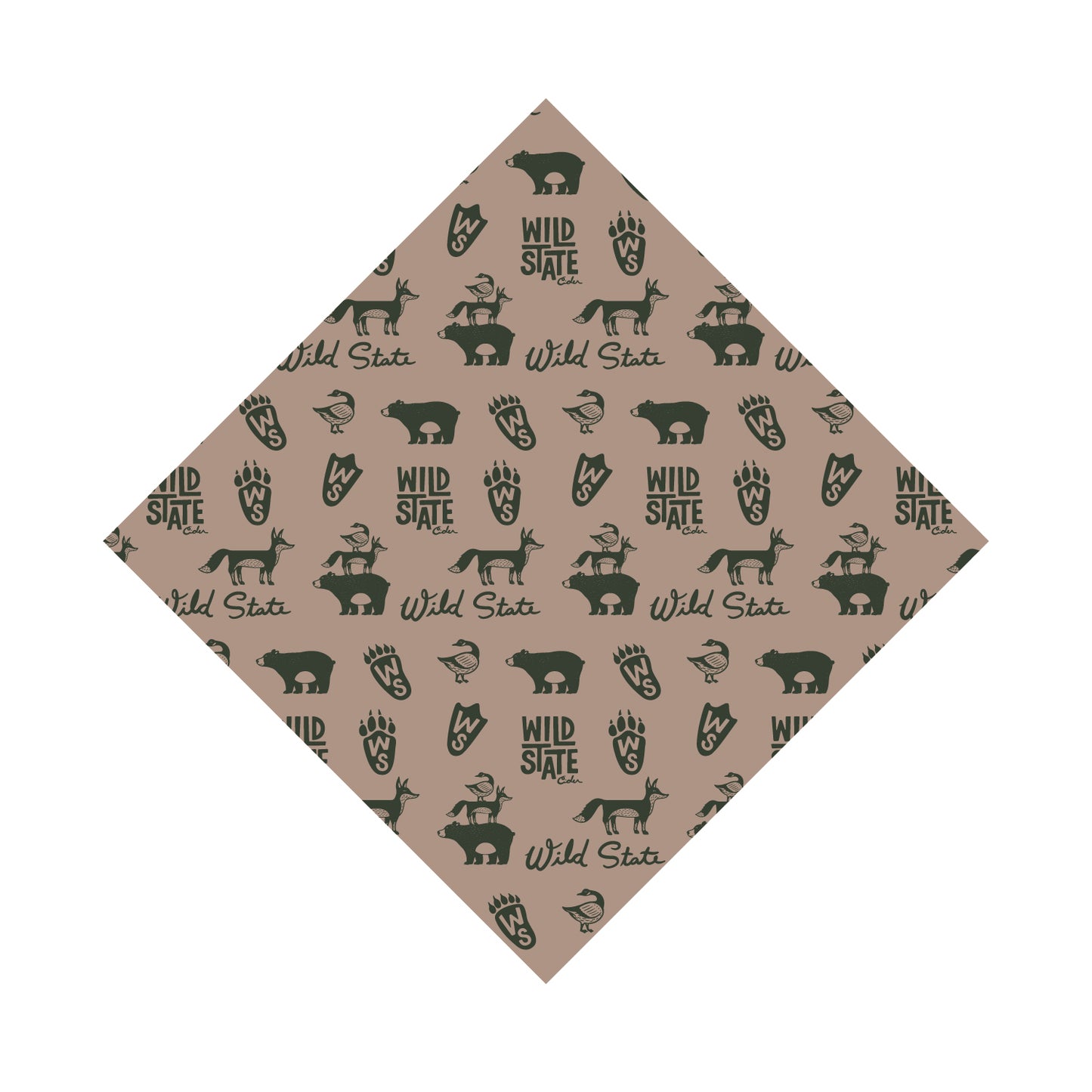 Wild State Cider Pattern Full Bandanas