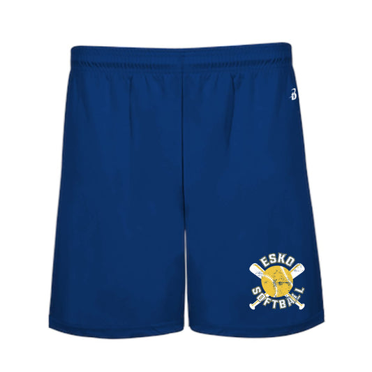 Esko Softball B-Core 5" Pocketed Shorts
