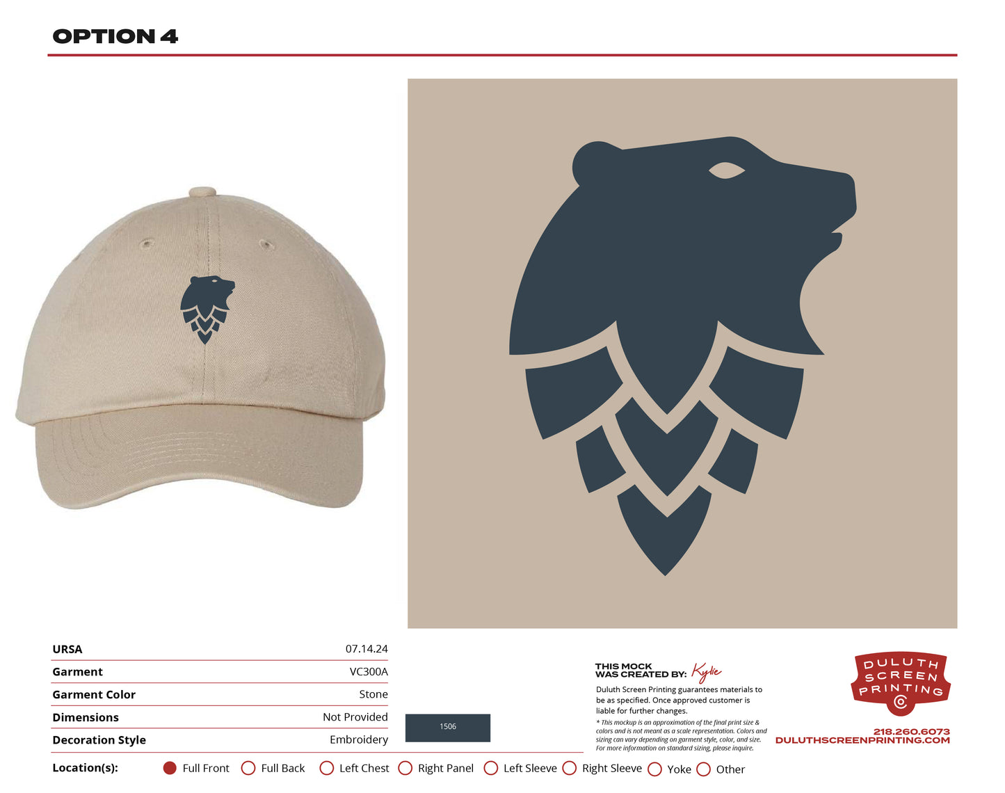 URSA Dad Cap