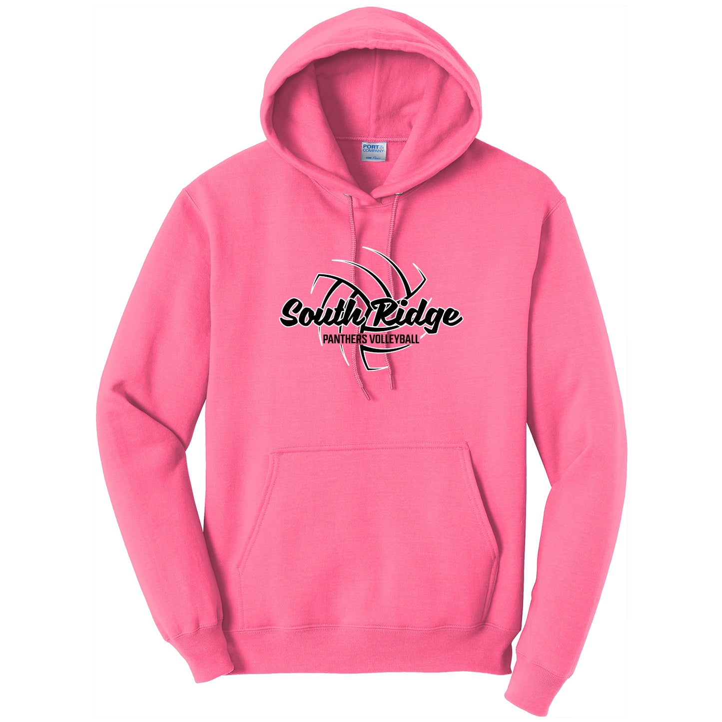 South Ridge Volleyball Core Fleece Pullover Hooded Sweatshirt