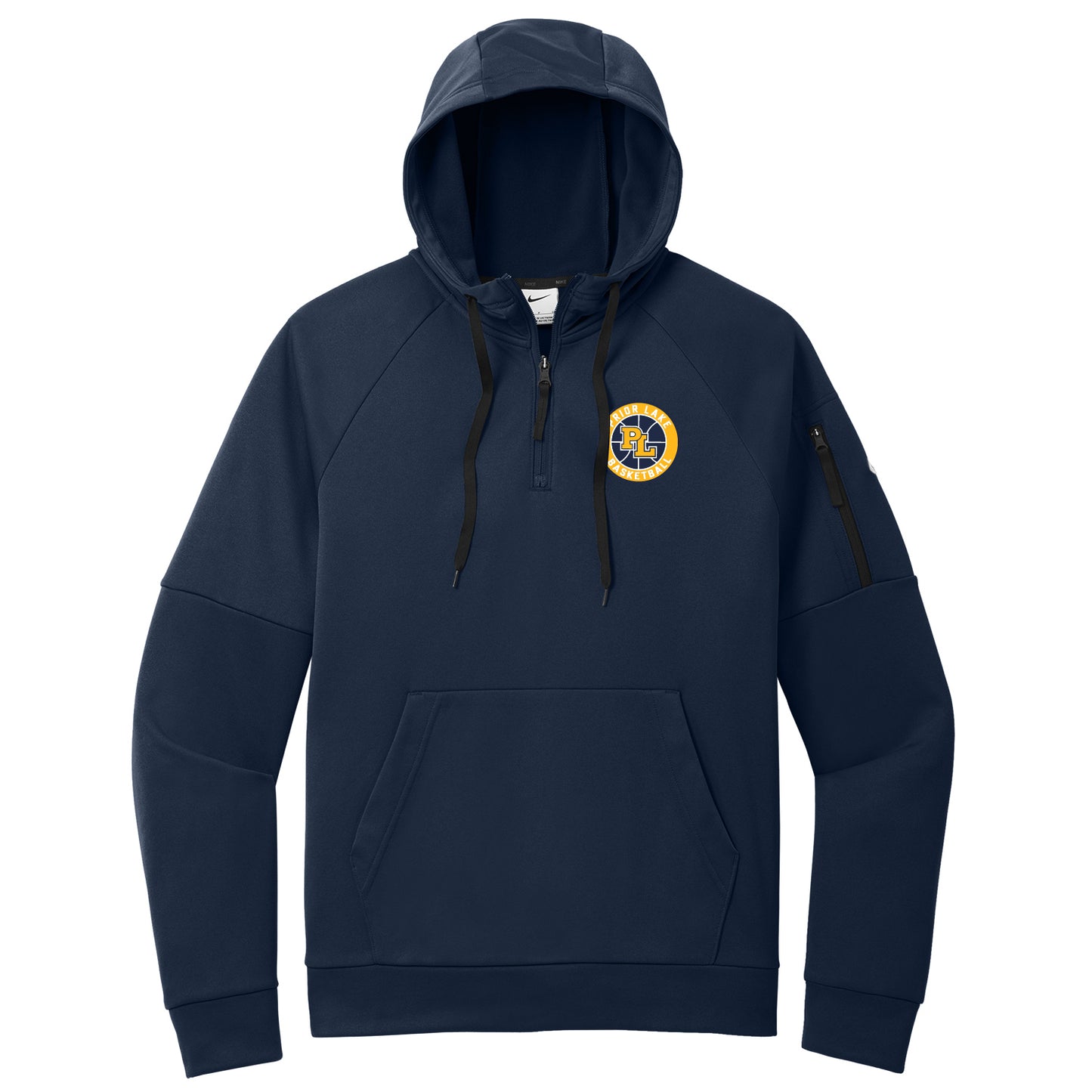 Prior Lake Basketball Nike Therma-FIT Pocket 1/4-Zip Fleece Hoodie