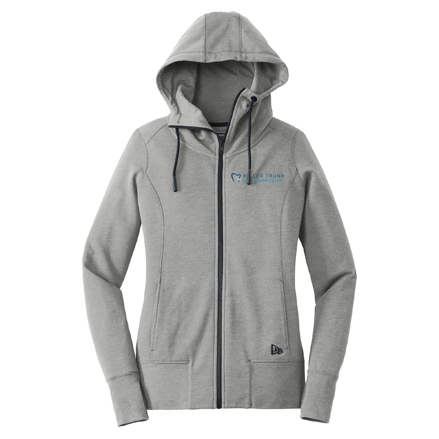 MT Family Women's Tri-Blend Fleece Full-Zip Hoodie