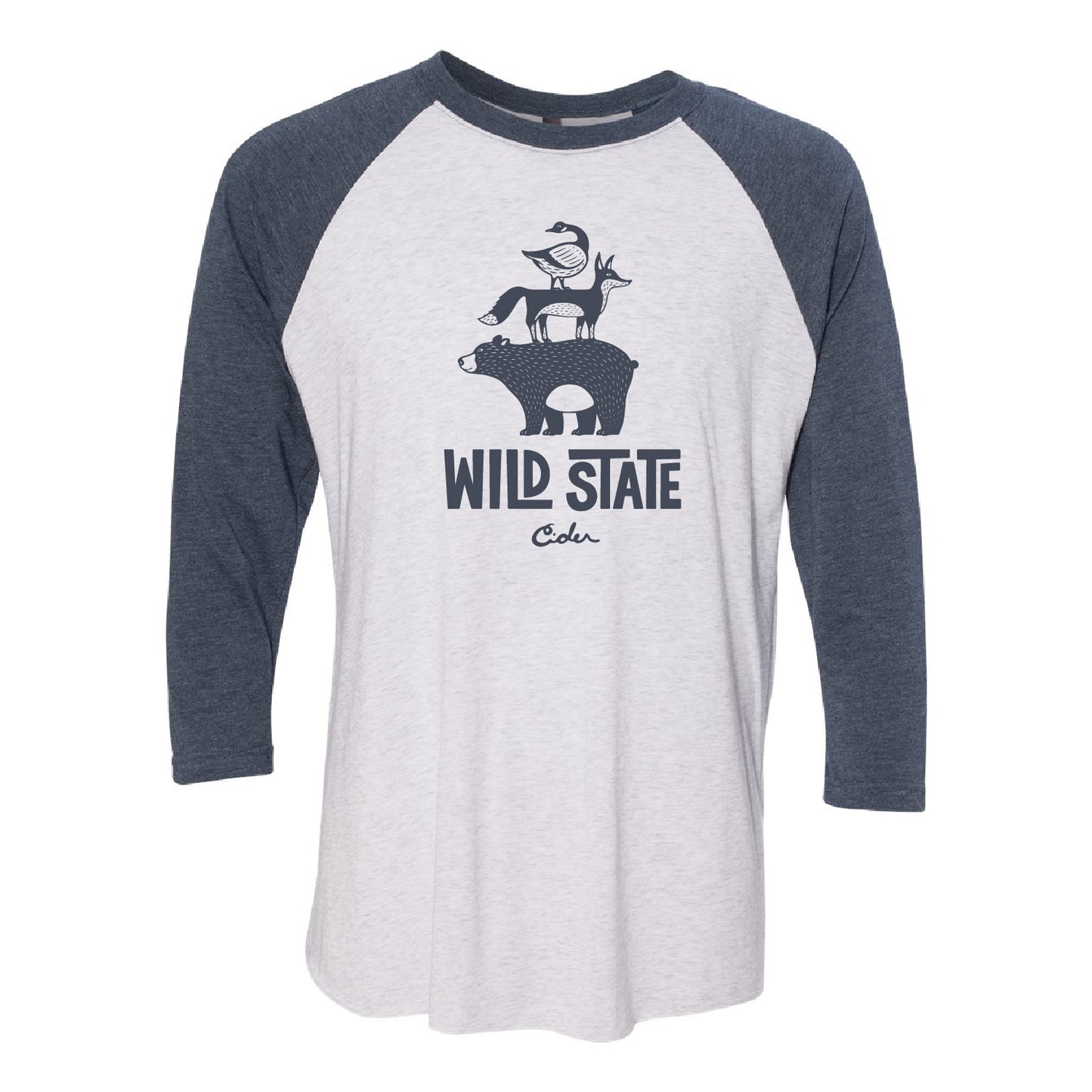 Wild State New Animal Stack Raglan