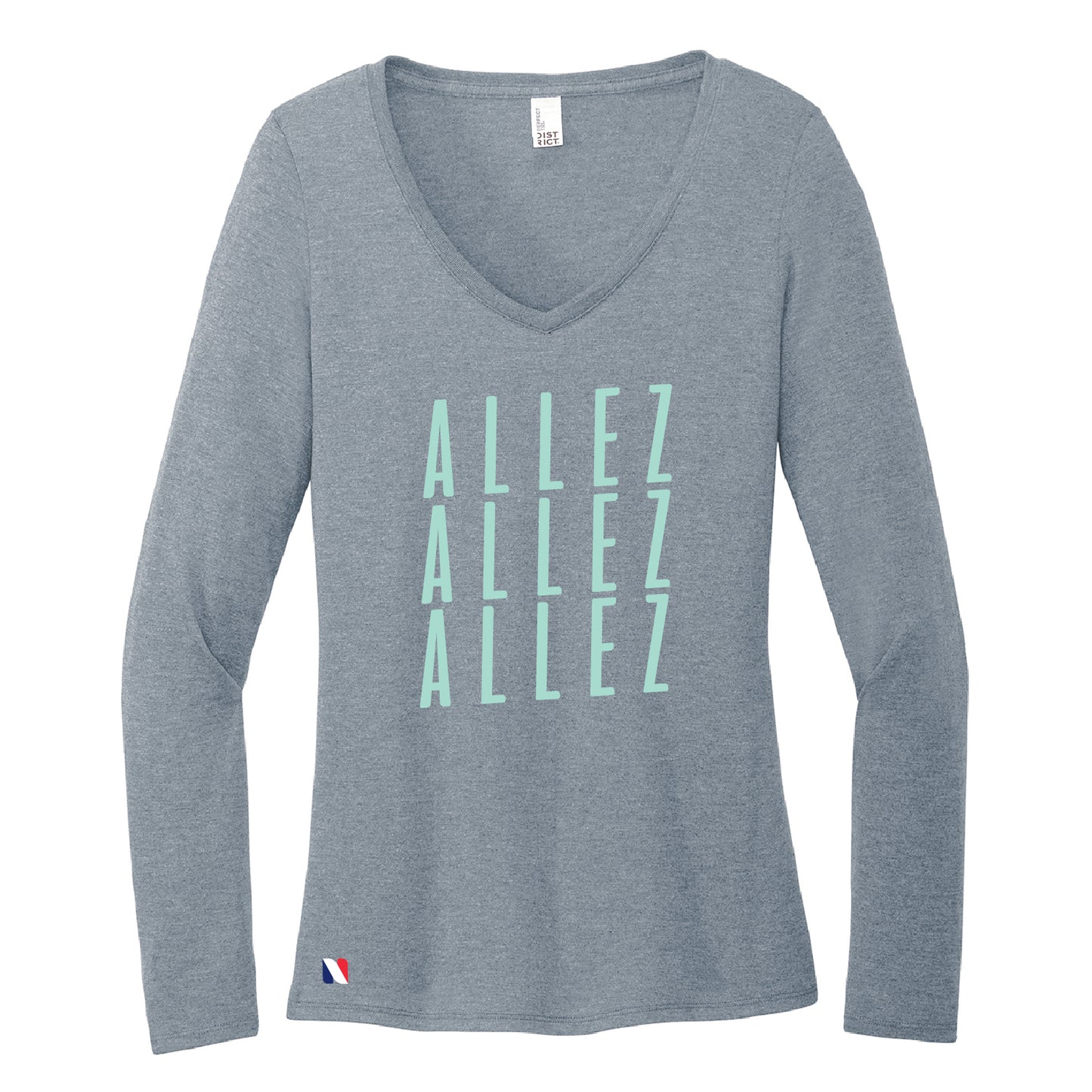 ALLEZ – Women’s Perfect Tri® Long Sleeve V-Neck Tee
