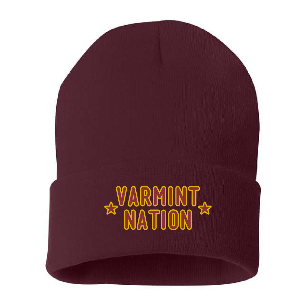 Varmint Nation Solid Cuffed Beanie