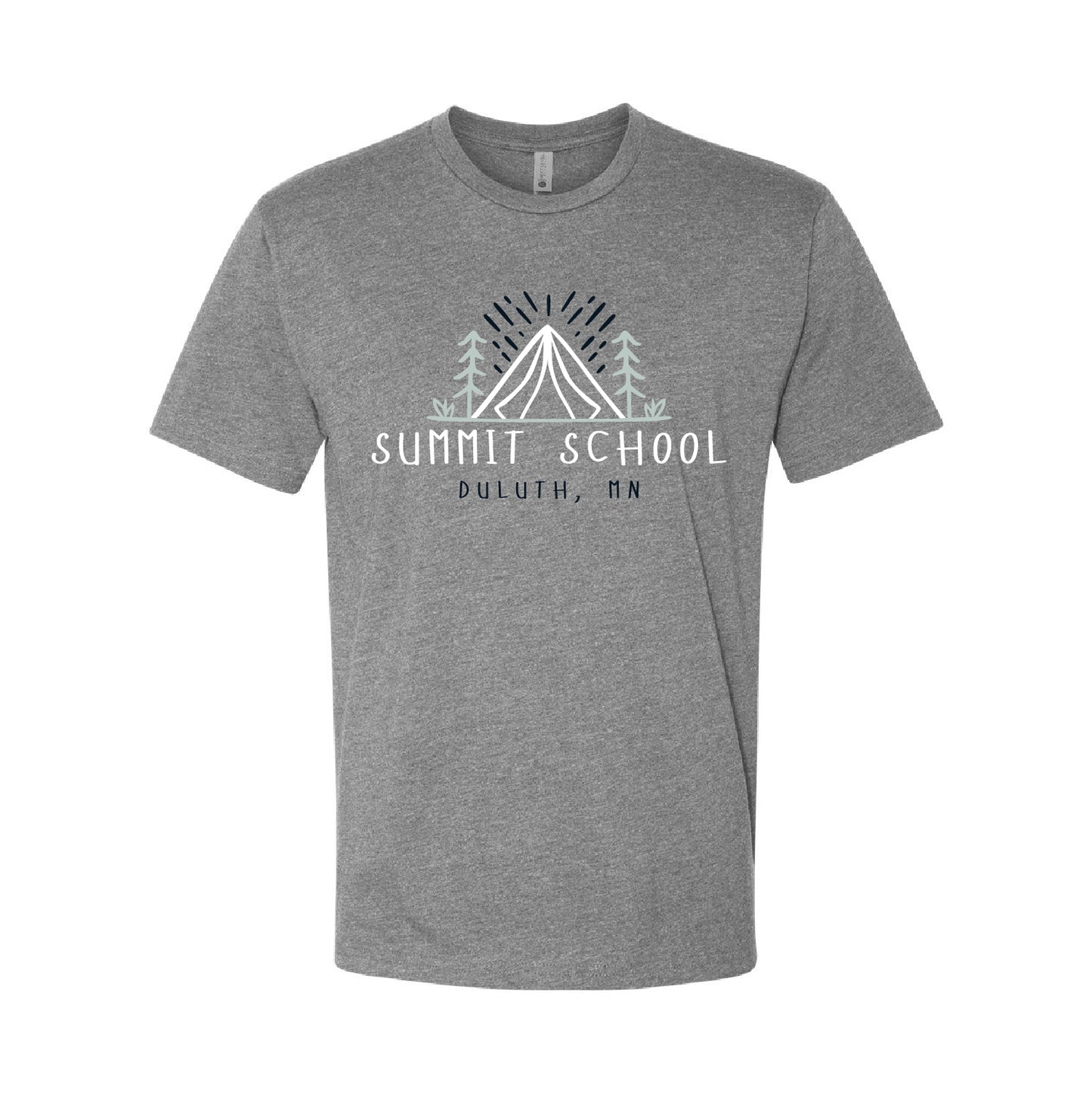 Summit School Unisex CVC Short Sleeve Crew