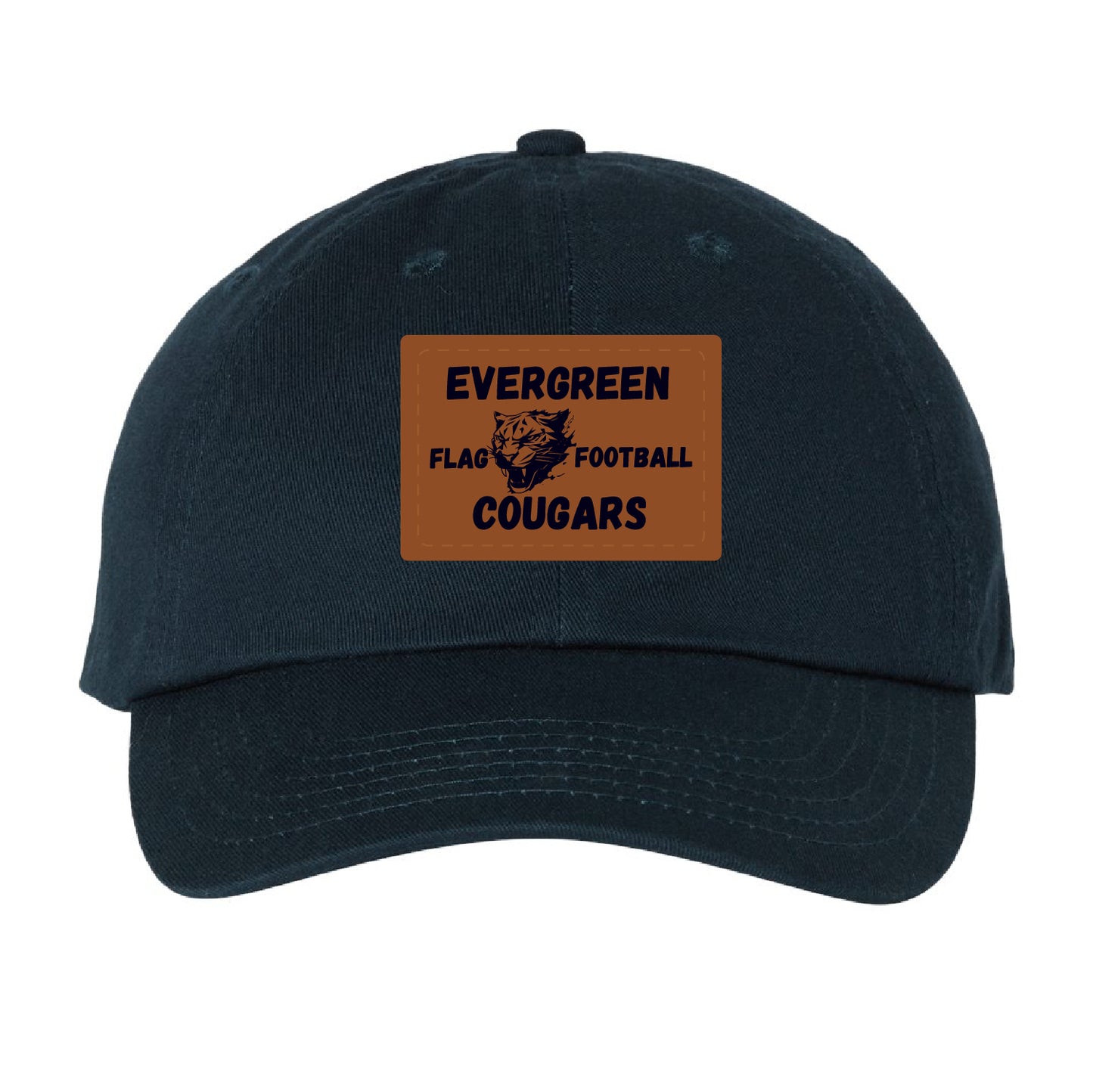 Evergreen Flag Football Dad Cap