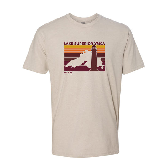 YMCA Lighthouse Soft Tee (Maroon)