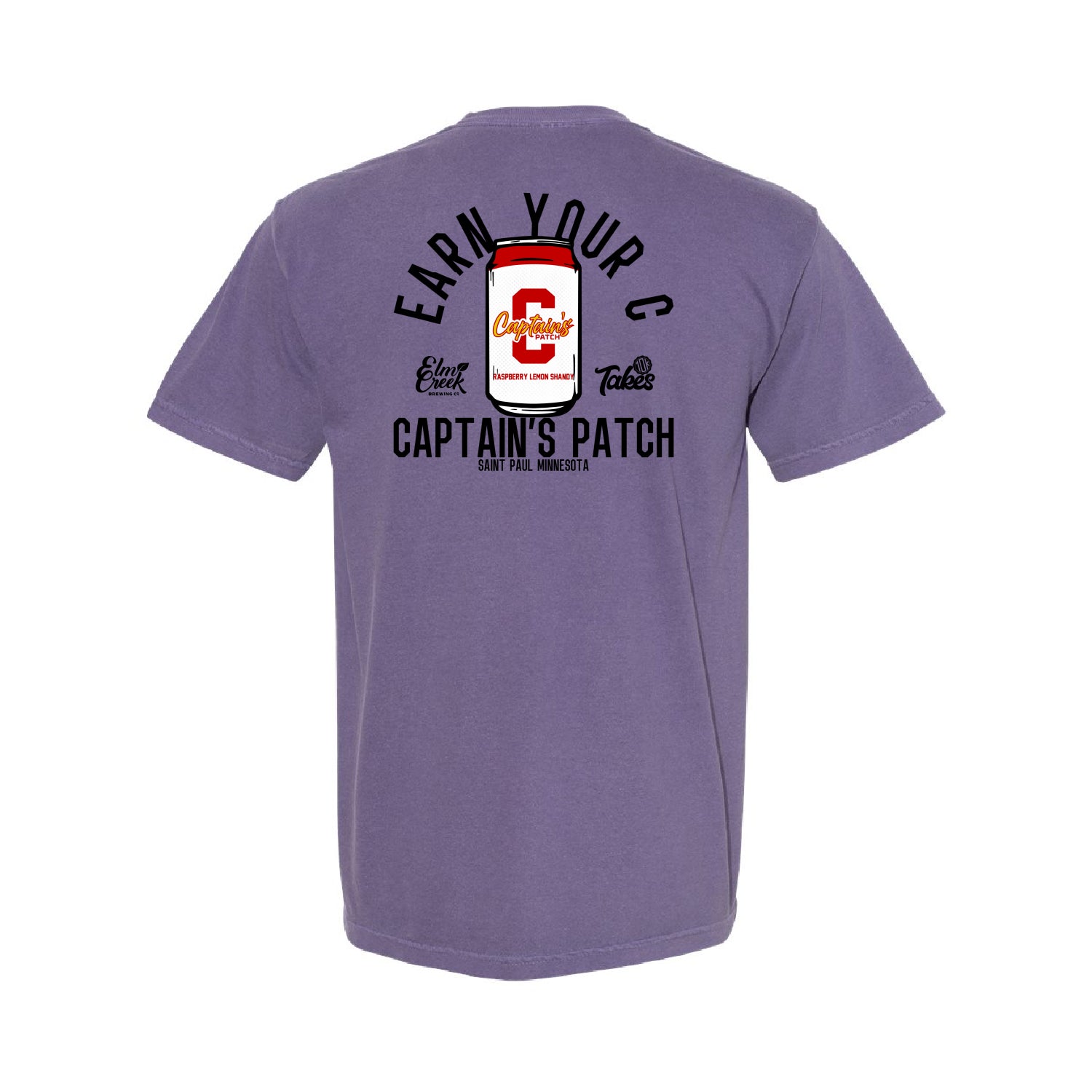 10K Captain's Patch Heavyweight T-shirt