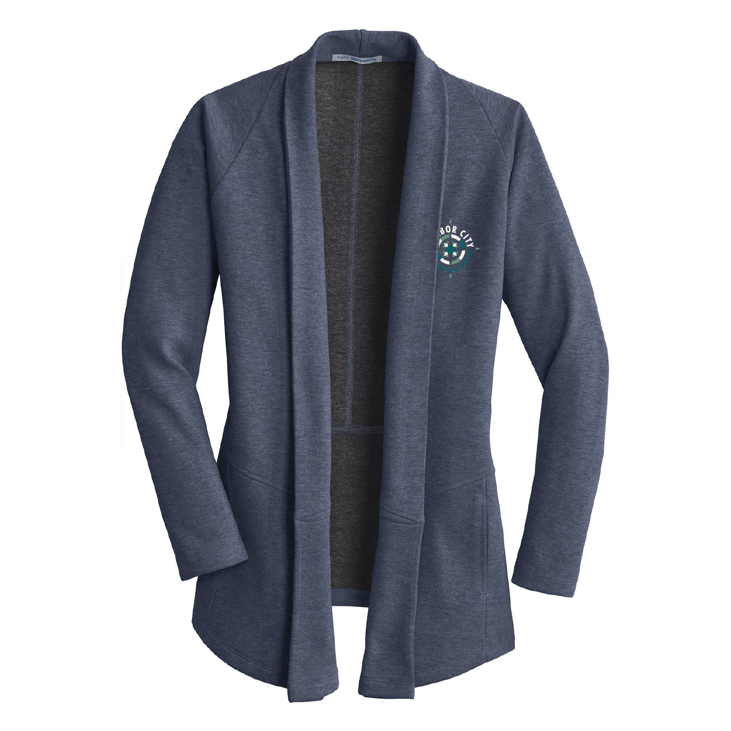 Harbor City Ladies Interlock Cardigan