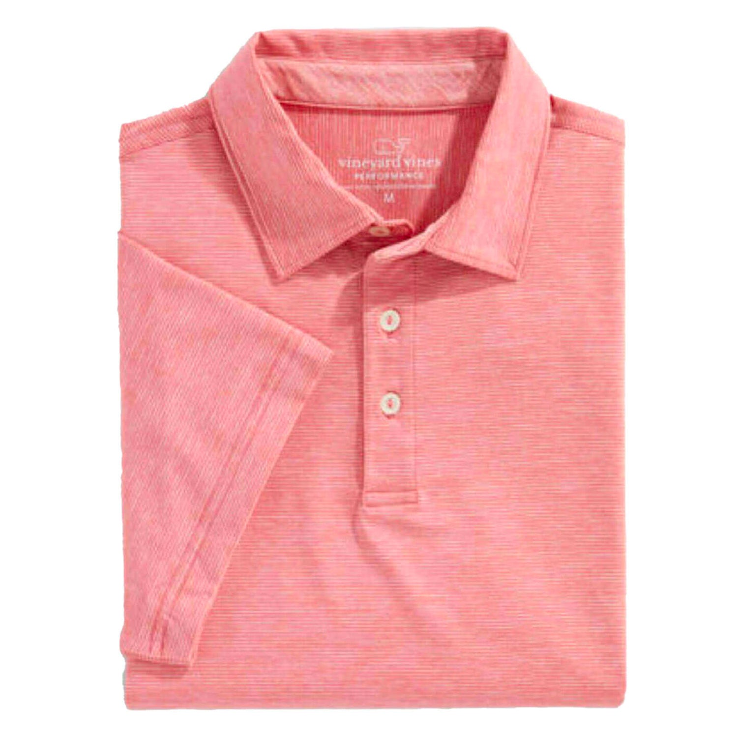 Vineyard Vines Men's Blank Destin Stripe Performance Polo