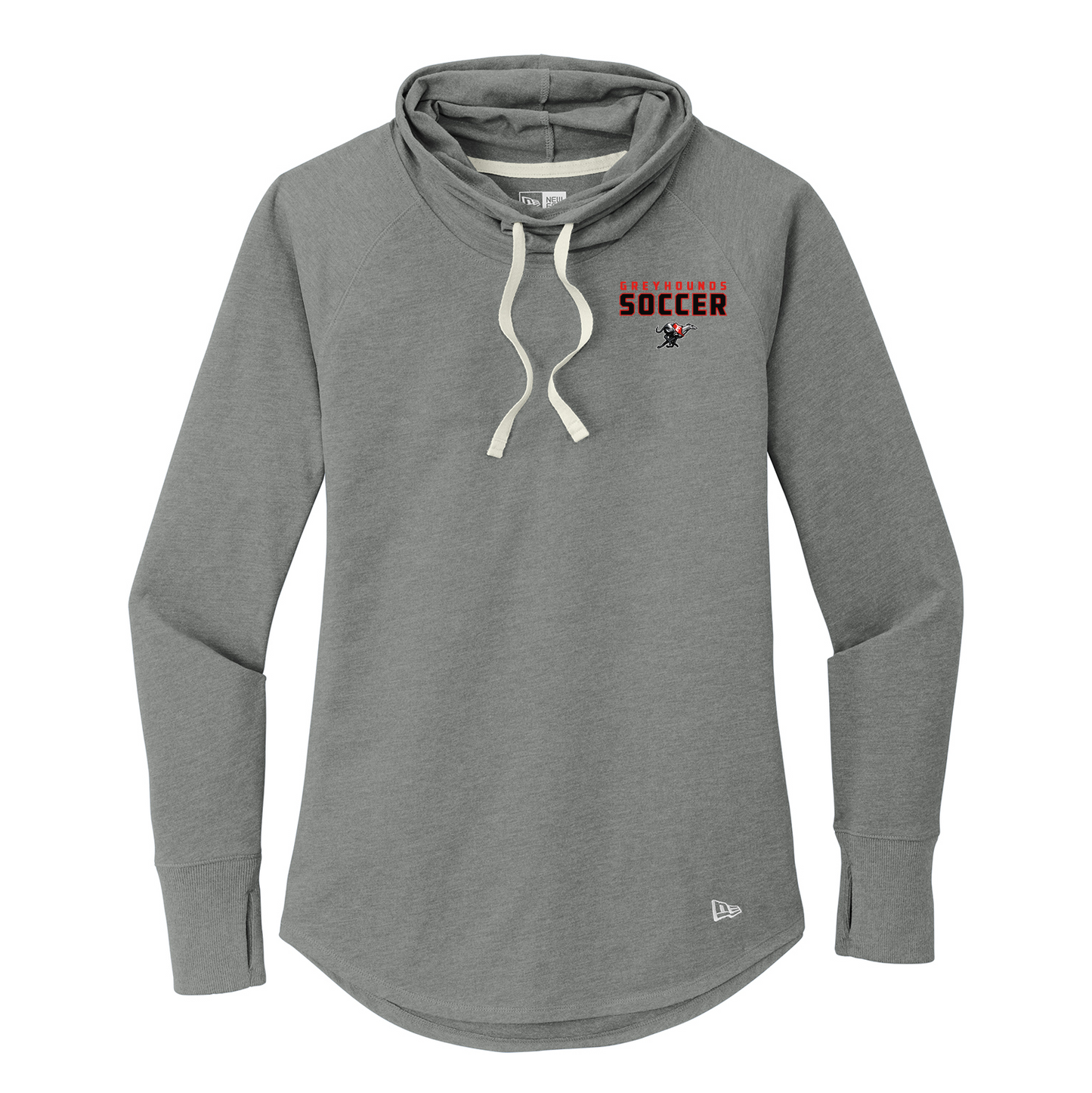 East Boys Soccer Ladies Sueded Cotton Blend Cowl Tee