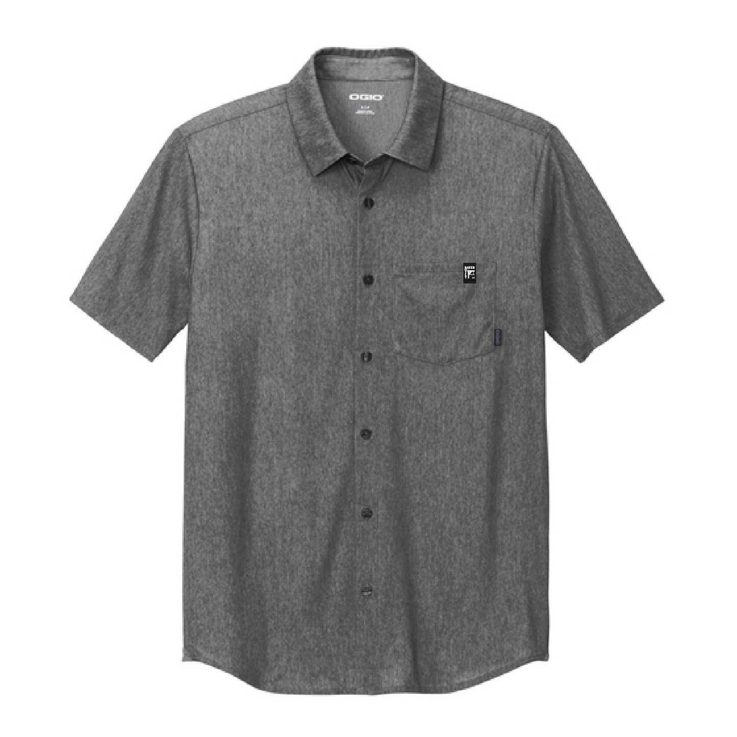 Bayer Built Seasonal Extend Short Sleeve Button-Up
