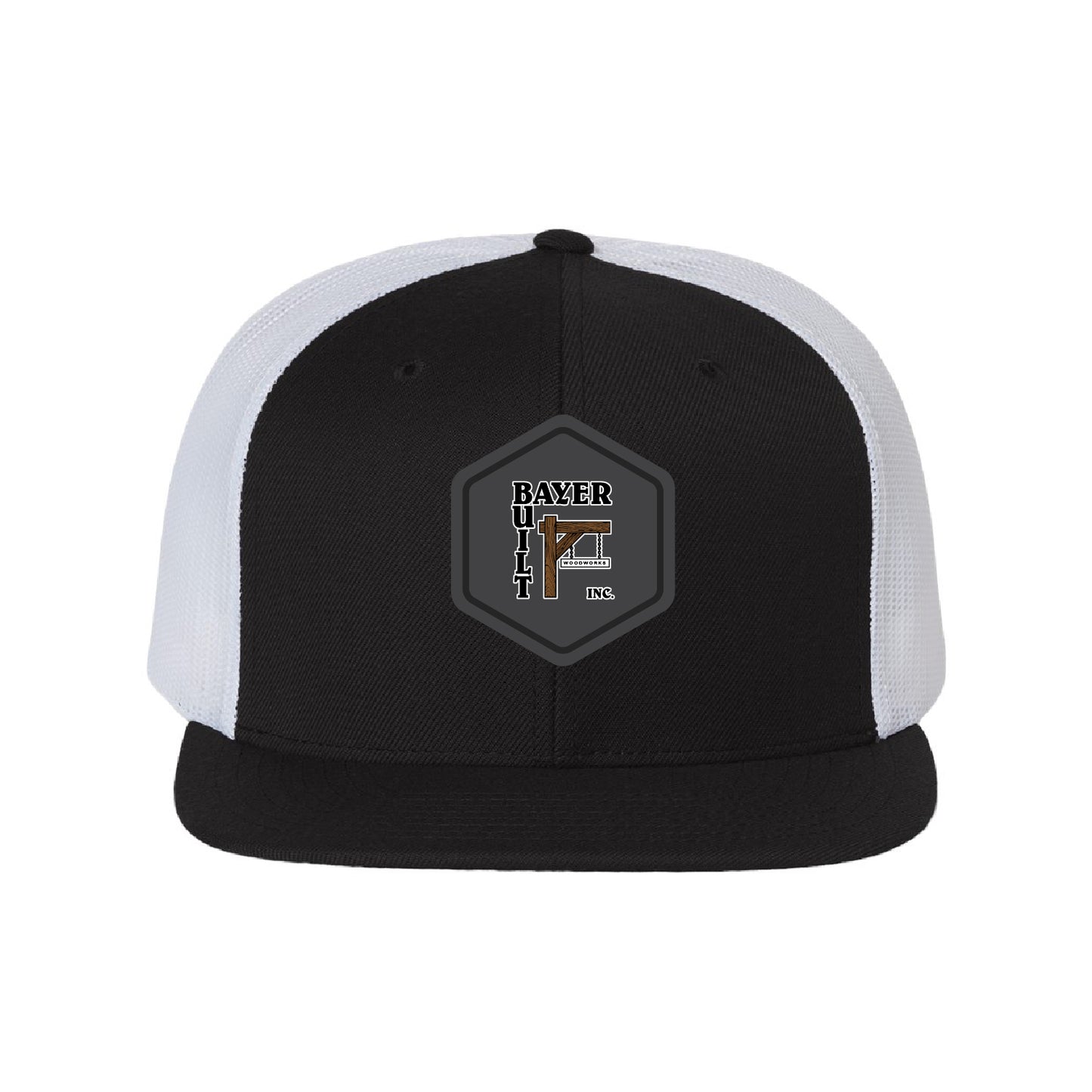 Bayer Built Wool Blend Flat Bill Trucker Cap