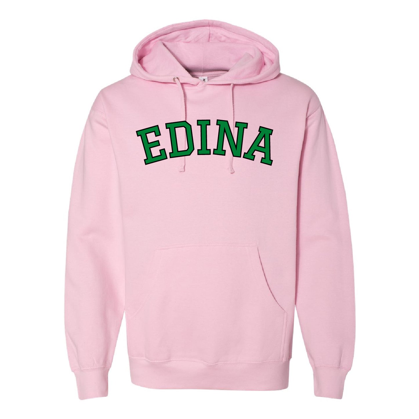 Creek Valley Elementary Unisex Midweight Hooded Sweatshirt Edina Curved