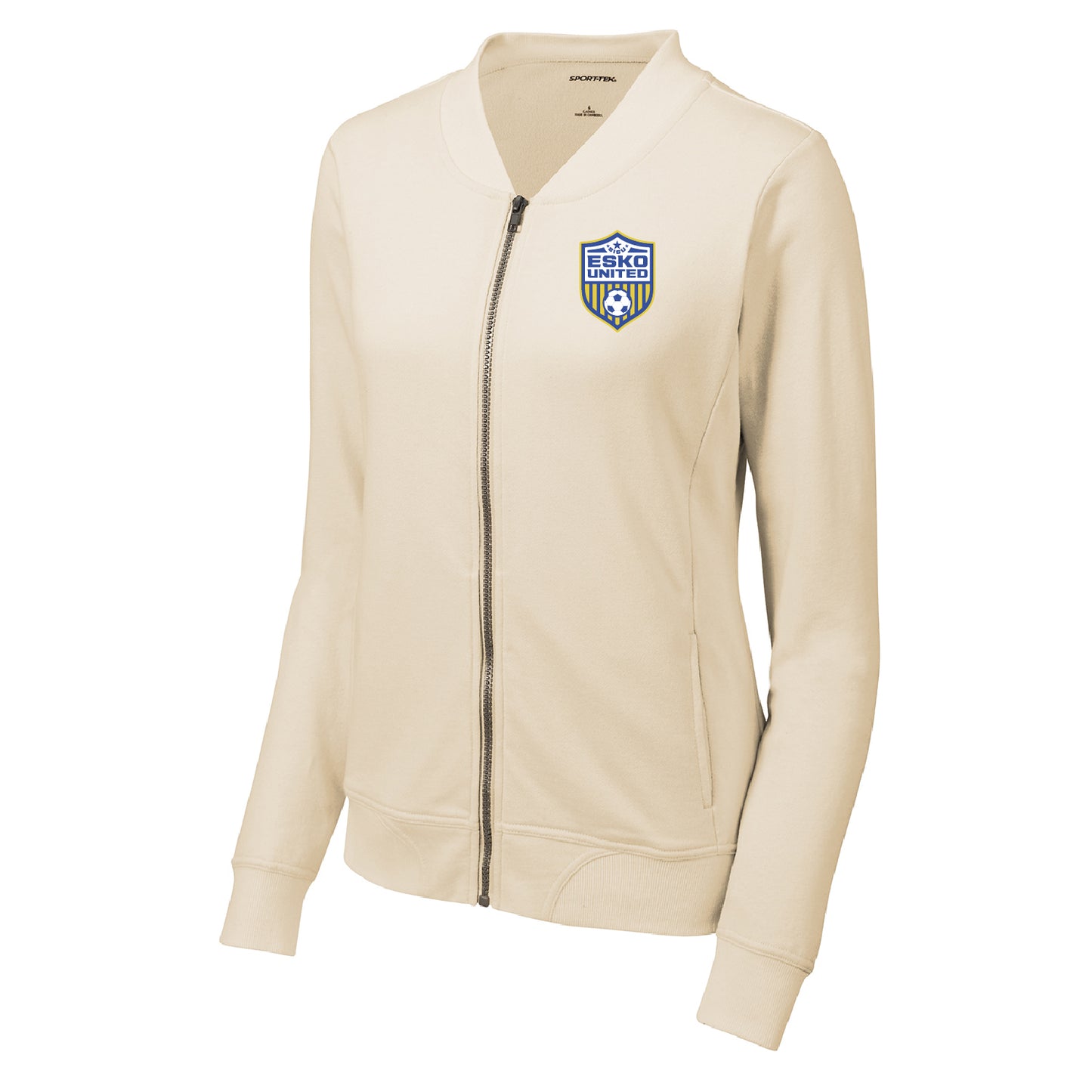 Esko United Ladies Lightweight French Terry Bomber