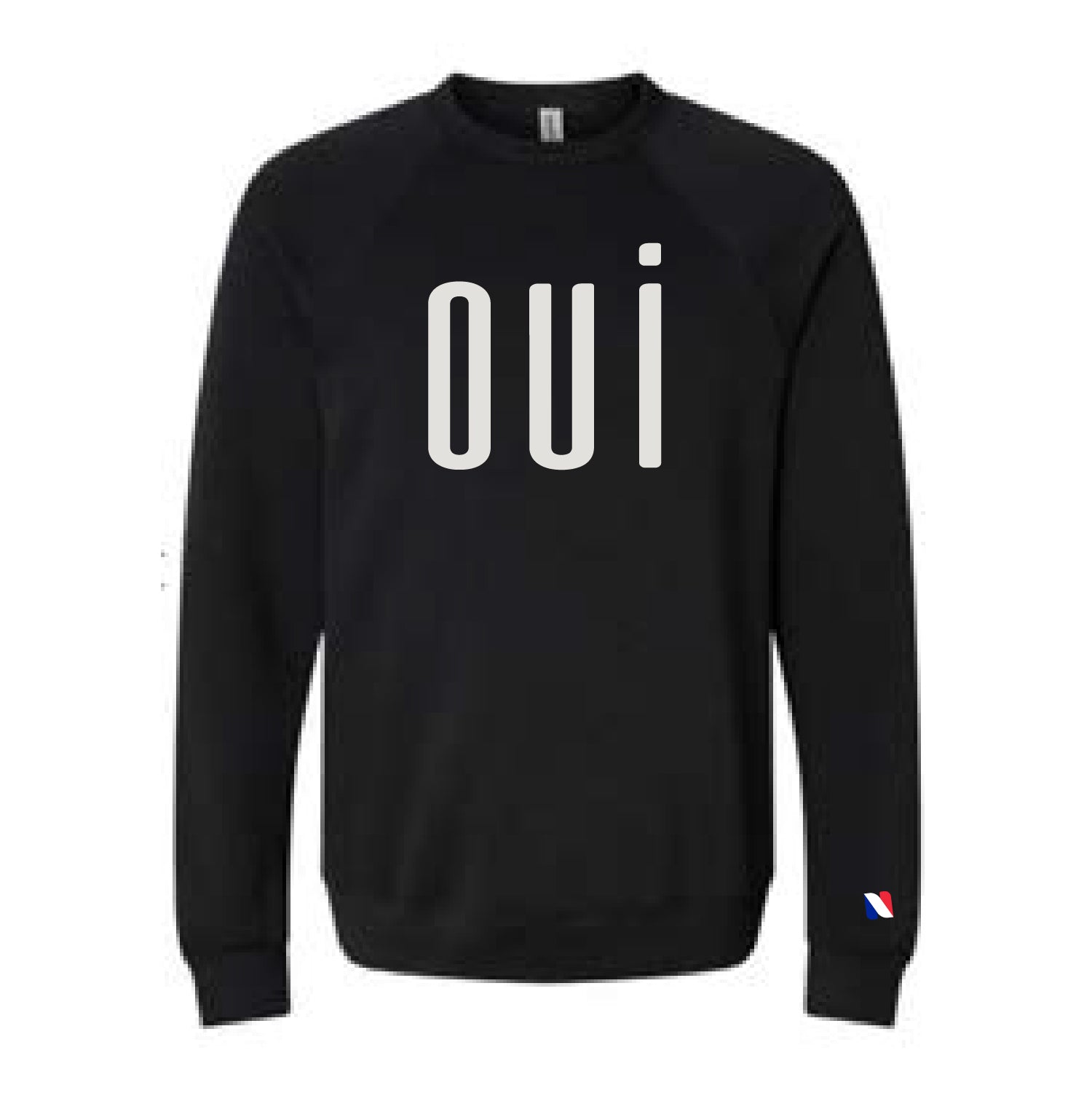 OUI – SPONGE FLEECE RAGLAN CREWNECK SWEATSHIRT