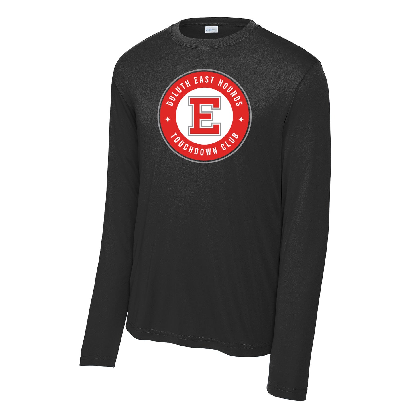 Duluth East Football Long Sleeve PosiCharge Competitor Tee Design 3