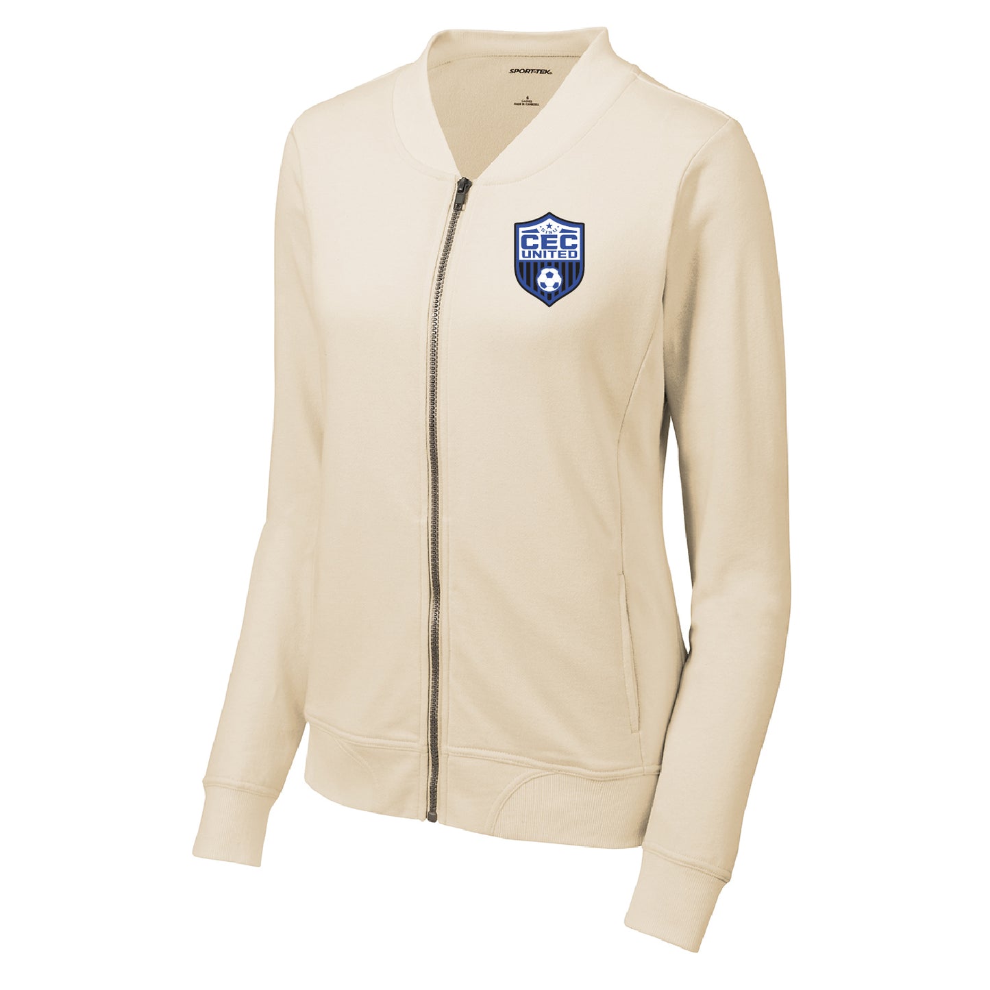 Cec United Ladies Lightweight French Terry Bomber