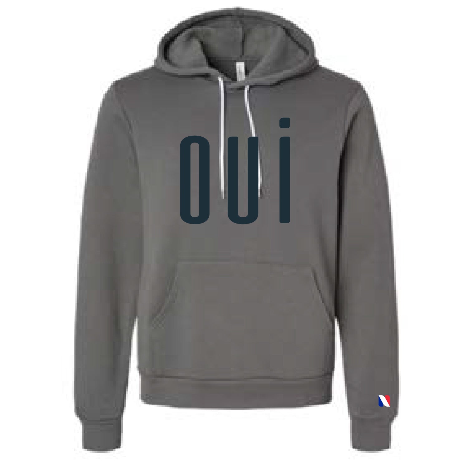 OUI – BELLA+CANVAS® SPONGE FLEECE HOODIE SWEATSHIRT