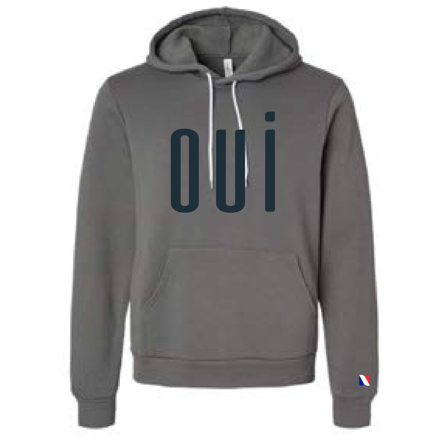 OUI – BELLA+CANVAS® SPONGE FLEECE HOODIE SWEATSHIRT