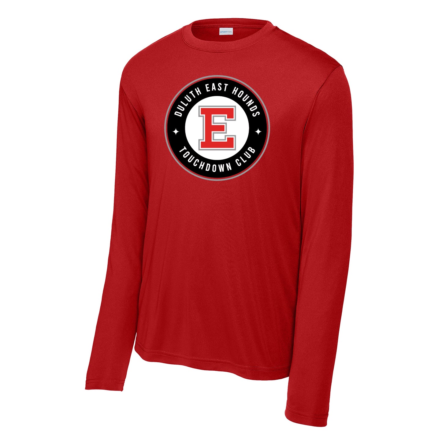 Duluth East Football Long Sleeve PosiCharge Competitor Tee Design 3