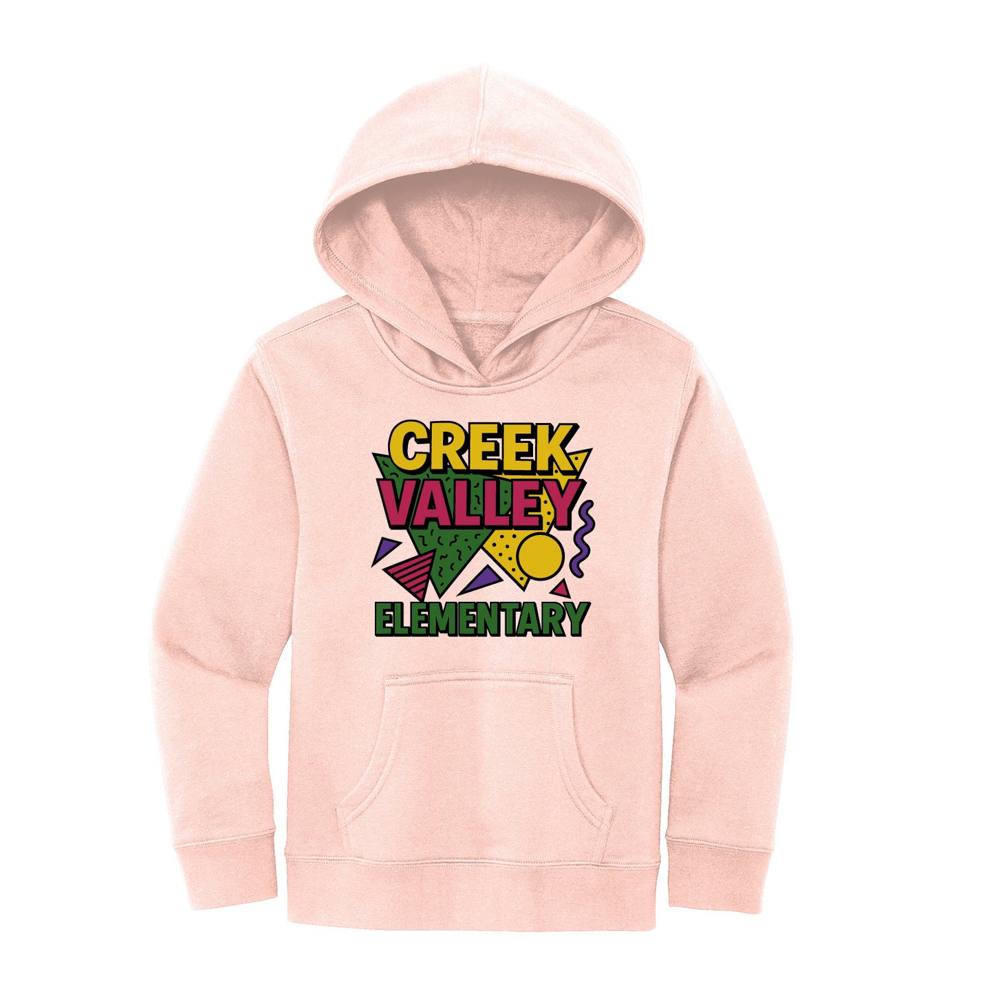 Creek Valley District® Youth V.I.T.™ Fleece Hoodie 90s Theme