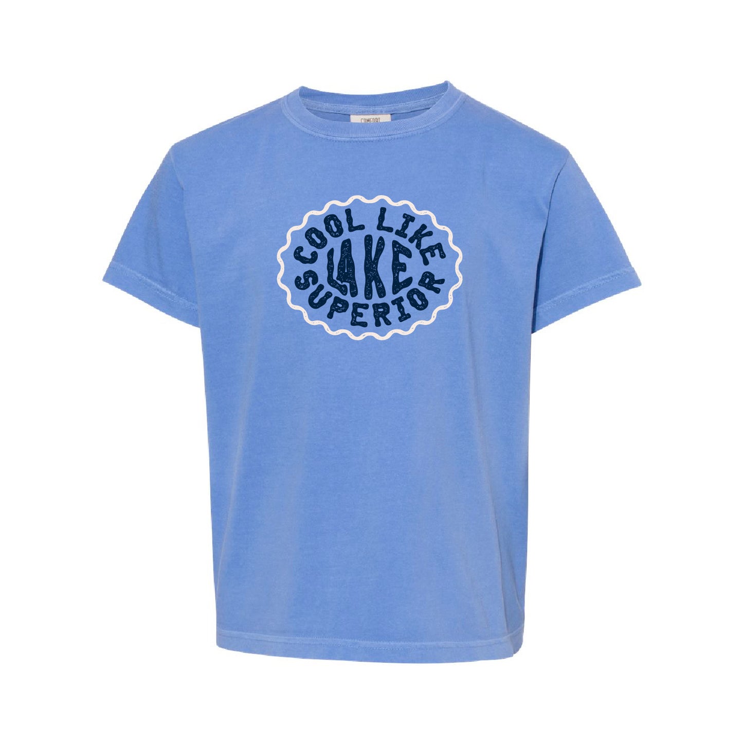 Flagship Cool Like Lake Superior Youth Garment-Dyed Heavyweight T-Shirt