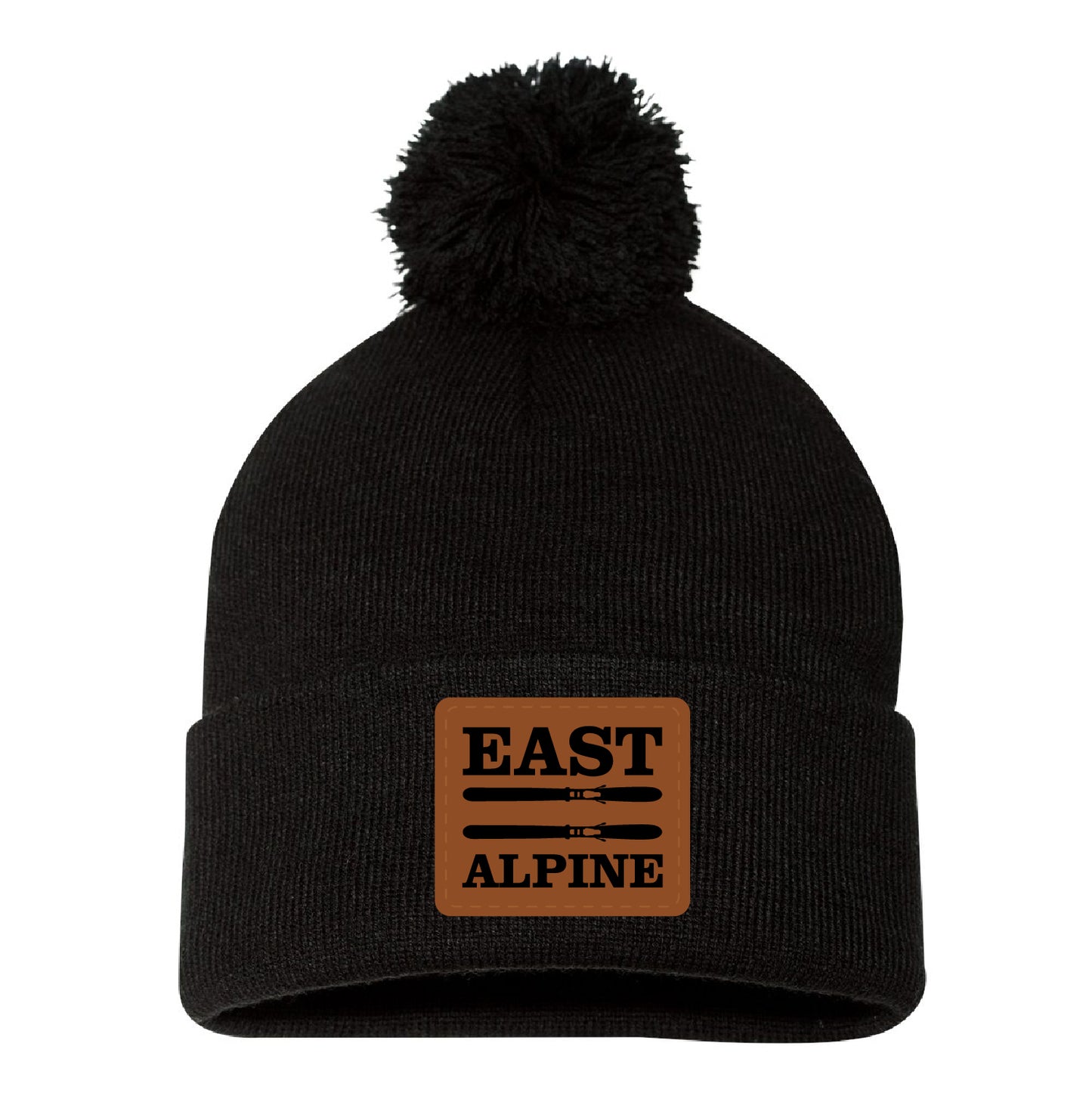 East Alpine Pom-Pom Cuffed Beanie